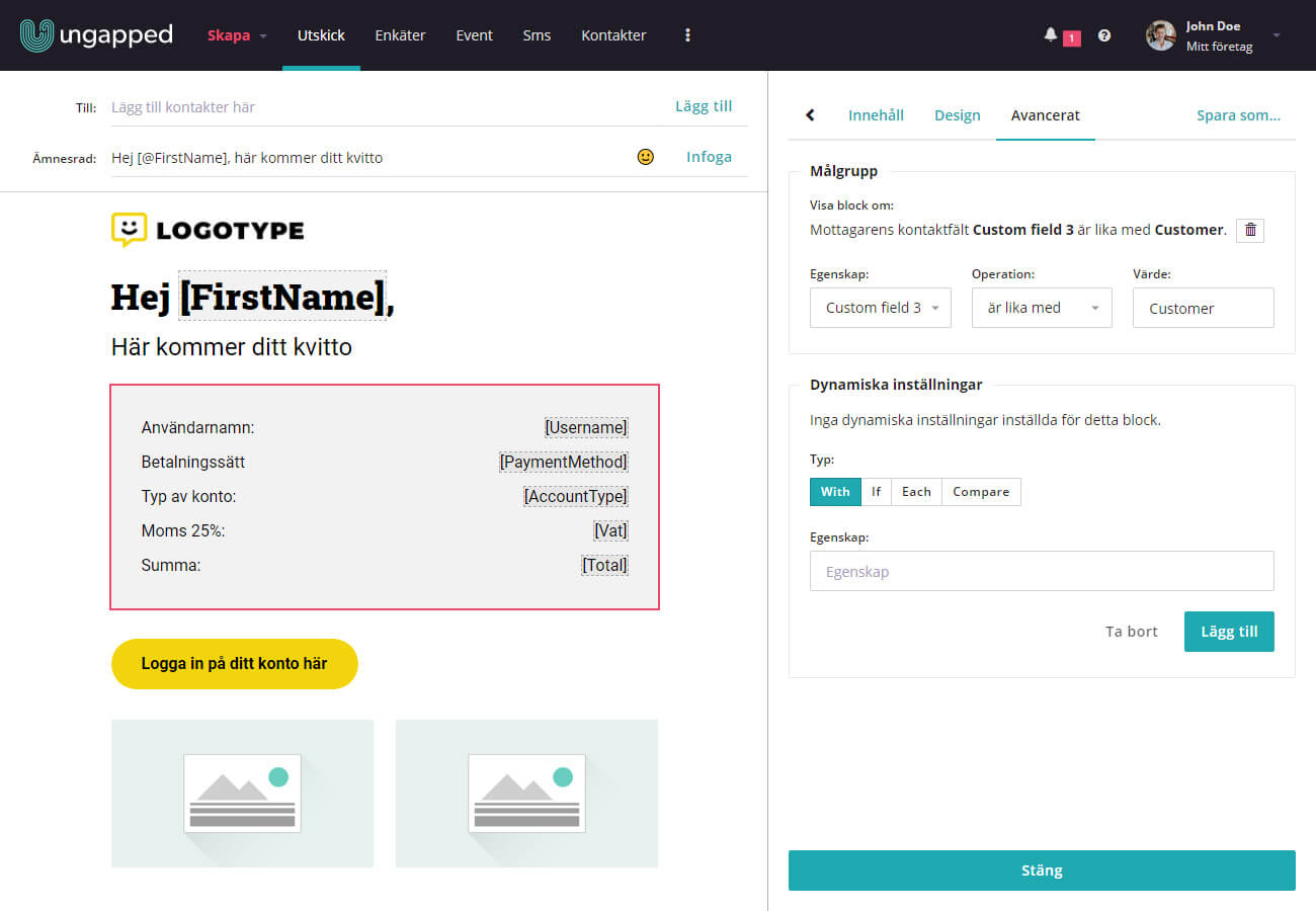 En nem måde at håndtere transaktionsmails på i din platform